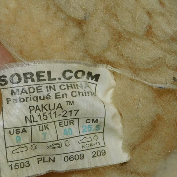 Sorel Women's Pakua Suede Boots Size 9   Snow Winter - Picture 11 of 15